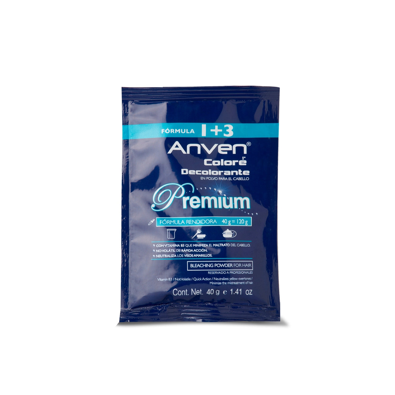 ANVEN DECOLORANTE PREMIUM 40 g 1+3
