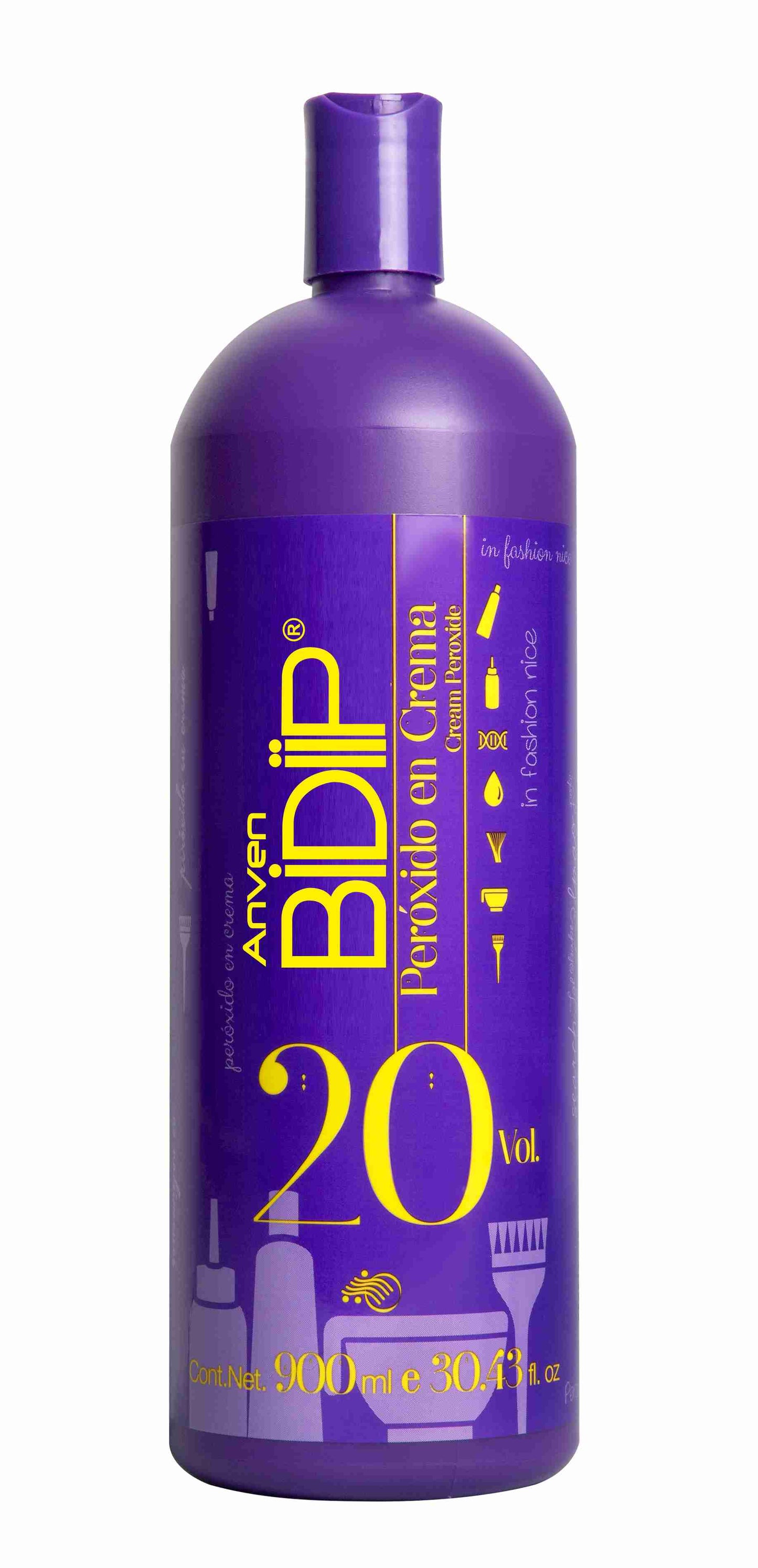 ANVEN BIDIIP PERÓXIDO EN CREMA 20 VOLÚMENES 900 ml