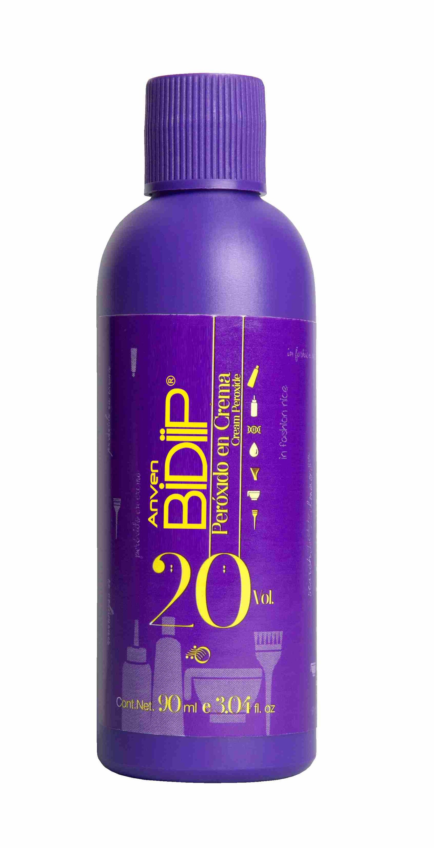 ANVEN BIDIIP PERÓXIDO EN CREMA 20 VOLÚMENES 90 ml