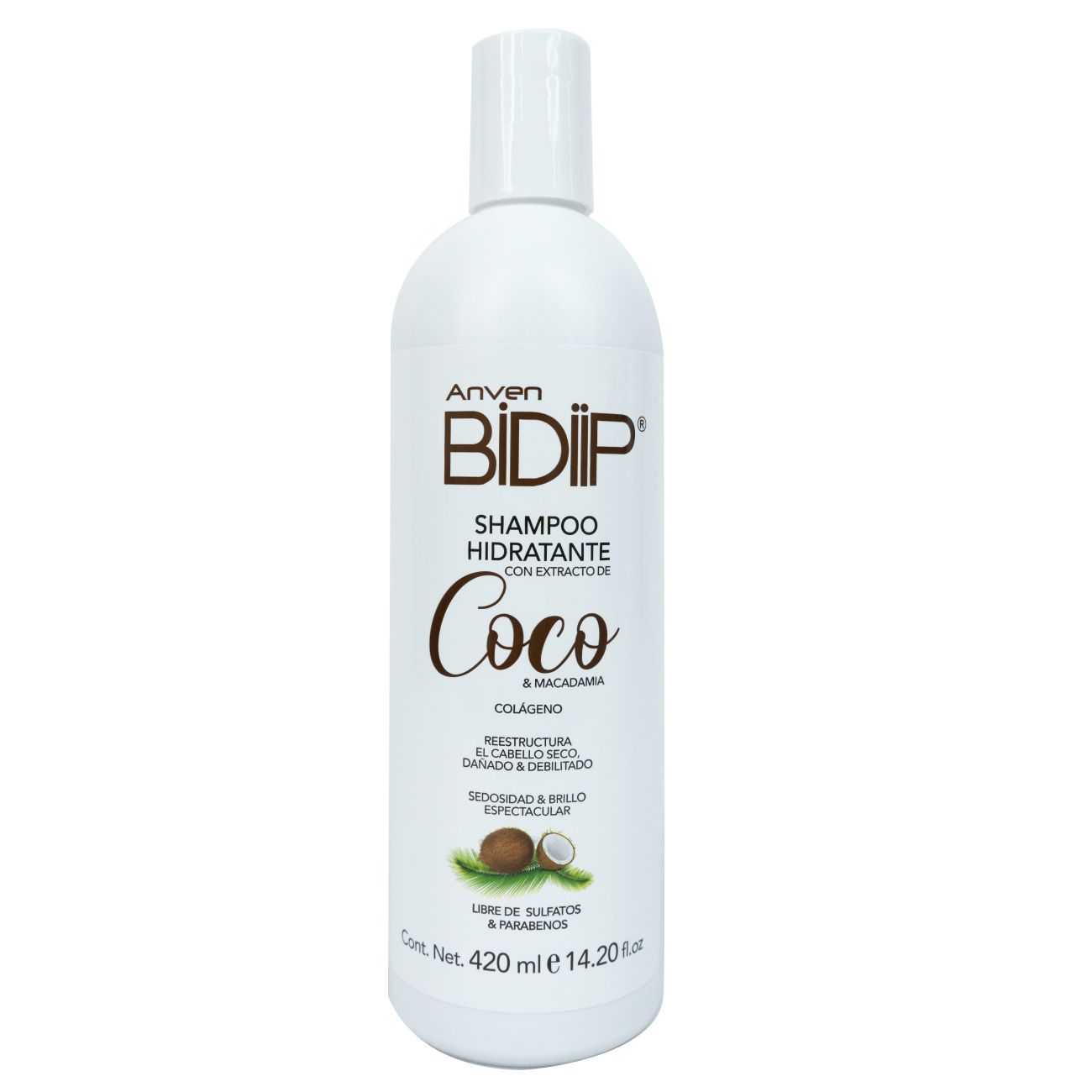 ANVEN BIDIIP SHAMPOO COCO MACADAMIA 450 ml