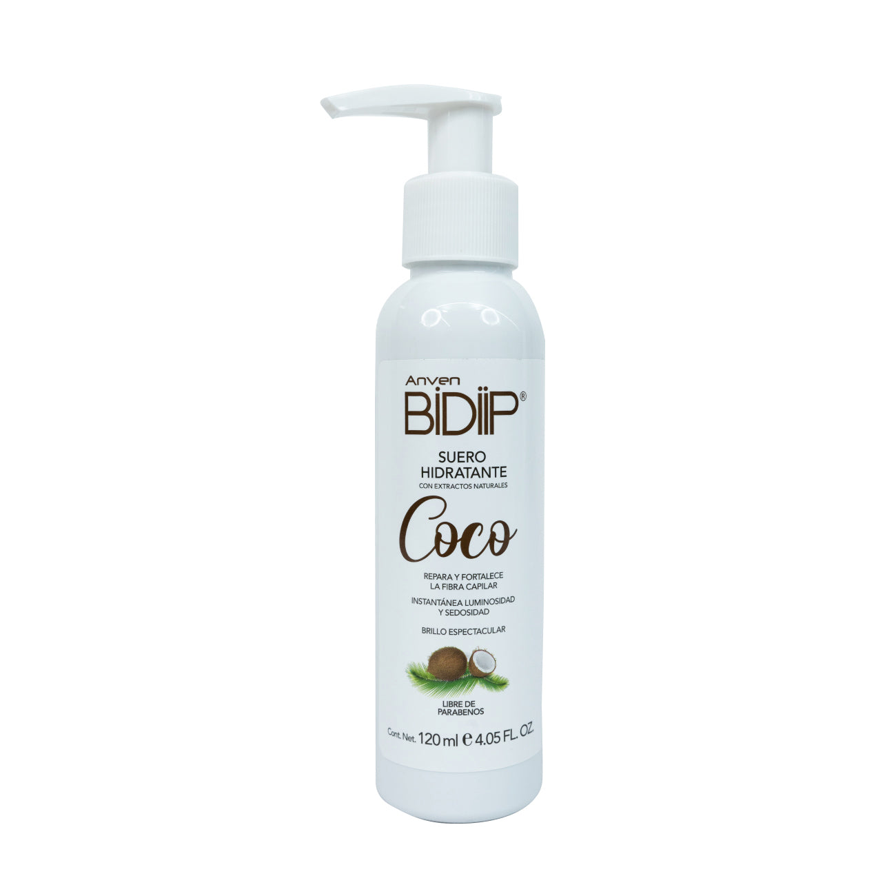 ANVEN BIDIIP SUERO HIDRATANTE DE COCO 120 ml