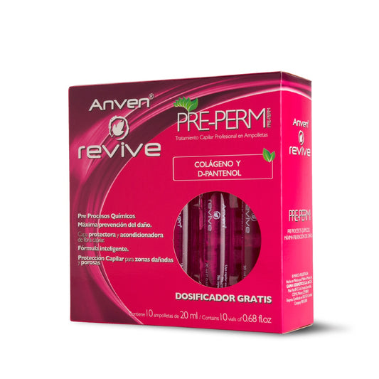 REVIVE PRE-PERM TRATAMIENTO CAPILAR EN AMPOLLETAS Est. c/10